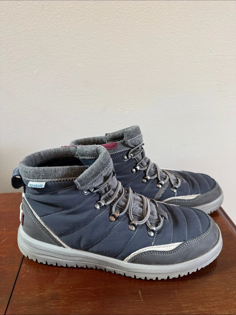 Hey Dude Men's Charlie Boots - Gray